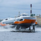 Передача в лизинг второго пассажирского судна на подводных крыльях «Метеор 120Р» для эксплуатации в Ханты-Мансийском и Ямало-Ненецком автономных округах